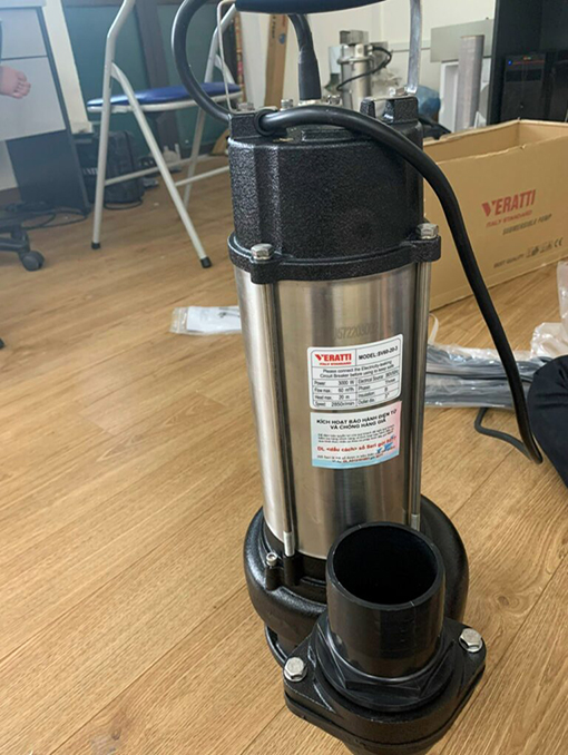 Bơm chìm nước thải Veratti Model SV65-25-3.7